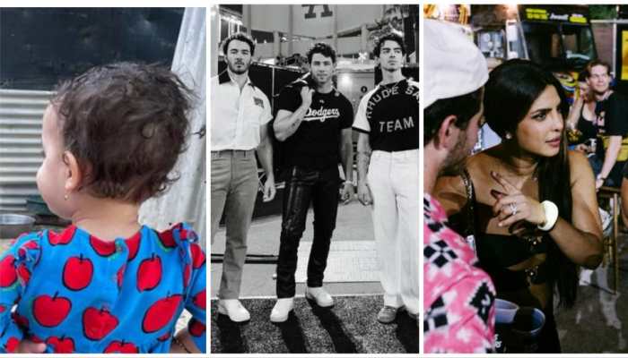 Nick Jonas Drops UNSEEN Pics Featuring Brothers, Priyanka Chopra And Daughter Malti Striking Adorable Pose 