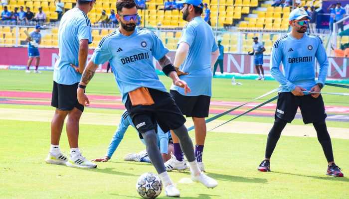 Former India captain Virat Kohli has scored 1,030 runs in 26 matches in ICC ODI Cricket World Cups at an average of 46.8 with 2 hundreds and 6 fifties. (Photo: ANI)