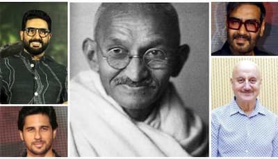 From Abhishek Bachchan to Sidharth Malhotra - Bollywood Celebs Pay Tributes To Mahatma Gandhi