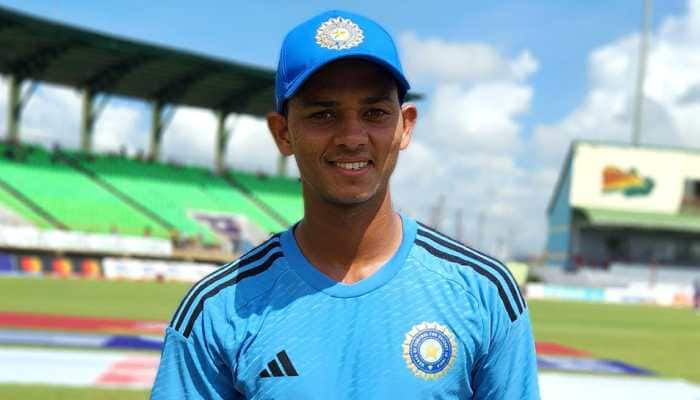 Yashasvi Jaiswal became the youngest Indian batter to score a T20I century, scoring his maiden ton against Nepal in the Asian Games 2023 quarterfinal match at the age of just 21 years on Tuesday. (Source: X)