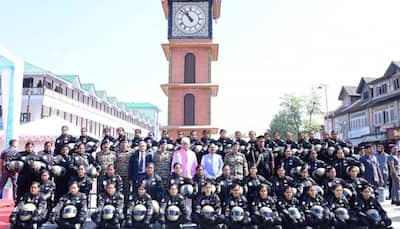 CRPF Kickstarts All Women Bike Rally From Lal Chowk In Jammu And Kashmir