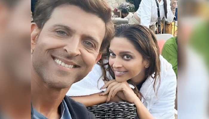 Fighter: Hrithik Roshan, Deepika Padukone Pose For A Selfie Amid The Shoot For Their Next