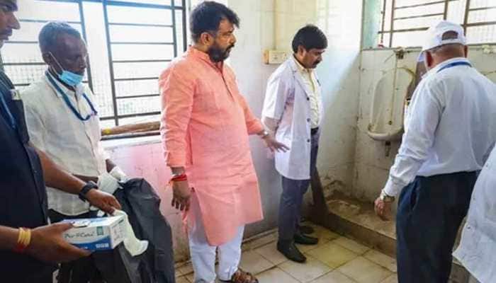 Shiv Sena MP Hemant Patil Who Made Nanded Hospital Dean Clean Toilet Booked