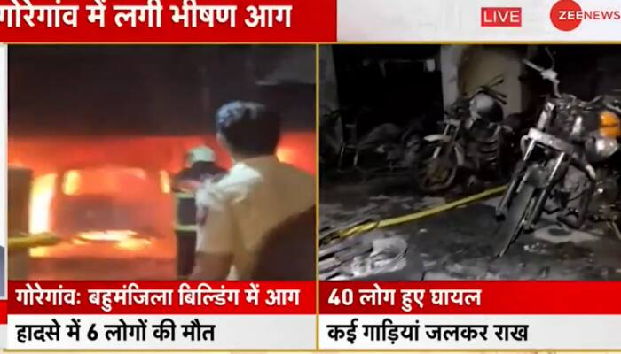 Mumbai: Massive Fire Breaks Out In Goregaon Building, Seven Dead, 40 Injured