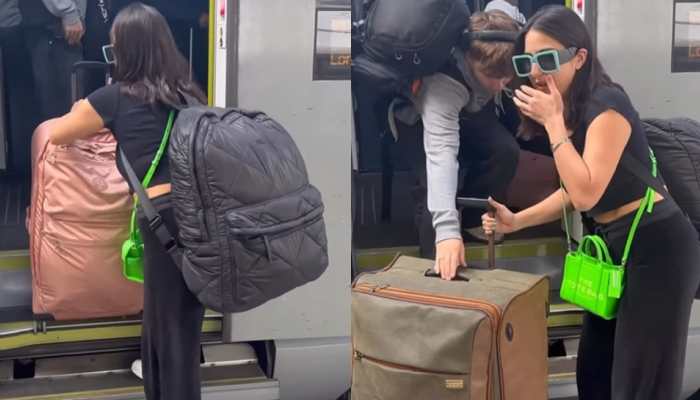 Sara Ali Khan Drops Hilarious Video With &#039;Too Many Bags&#039; From Her Paris To London Trip, Check Fan Reactions 