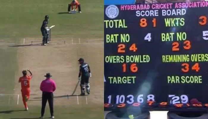 5-Ball Over &amp; Power-Play Rules Broken? Saud Shakeel Spots Umpiring Blunder In Pakistan vs Netherlands Cricket World Cup 2023 Match - Watch