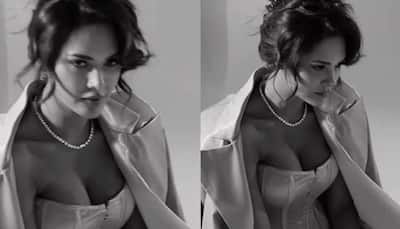 Watch: Esha Gupta Turns Up The Heat In Plunging Corset Top In New Post