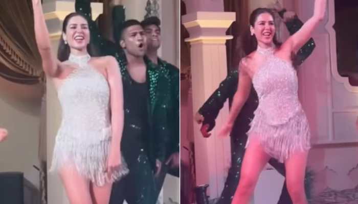 Sonam Bajwa Takes Over The Stage With Her Stunning Moves In Super-Hot Body Hugging Outfit - Watch