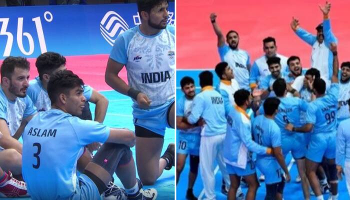 Watch: India Kabaddi Team&#039;s WILD Celebration After Winning Gold At Asian Games 2023 Following Pawan Sehrawat Review Controversy