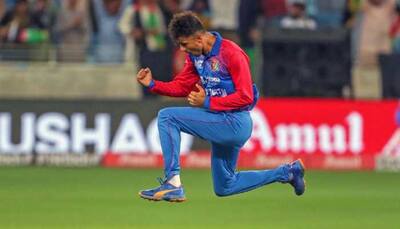 WATCH: Afghanistan spinner Mujeeb Ur Rahman Survives Nasty Tumble In Dharamsala, Coach Jonathan Trott Slams Outfield, Says THIS