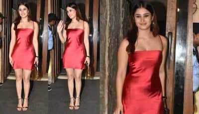 Raveena Tandon's Daughter Rasha Thadani Turns Heads In Little Red Dress, Fans Call Her 'Stunner' 