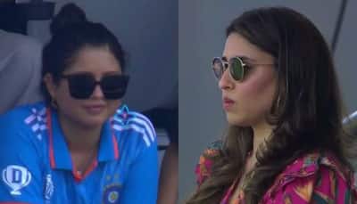 Ritika Sajdeha, Prithi Narayanan Cheering For Team India From Chepauk Stands - Watch
