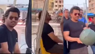 MS Dhoni Takes Boat Ride In Mumbai, Video Goes Viral - Watch