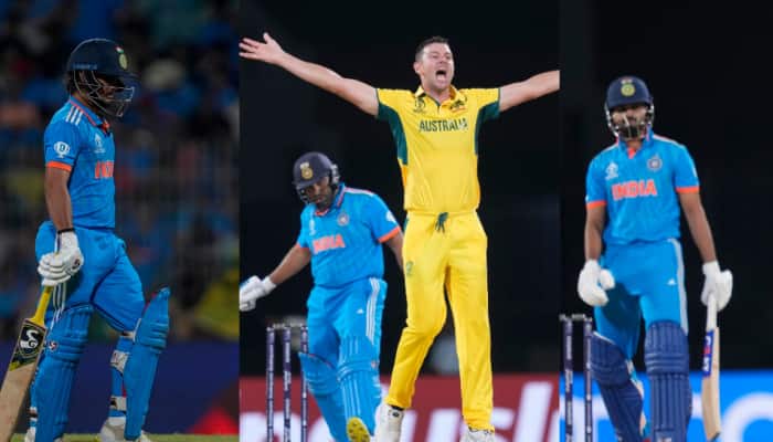 India&#039;s Historic Collapse: Top 3 Batters Get Out For Ducks For First Time In ODI History Against Australia In Cricket World Cup 2023