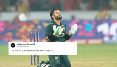 PAK's Mohammad Rizwan Dedicates World Cup Ton Vs SL To 'Brothers And Sisters In Gaza'