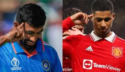 WATCH: Jasprit Bumrah Does Marcus Rashford's Famous 'Temple Point' Celebration, Manchester United Footballer Reacts