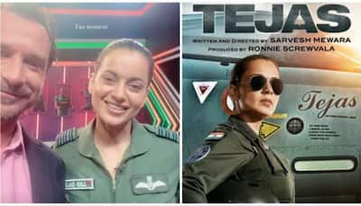 Kangana Ranaut Looks Fierce In Air Force Uniform, Gets Clicked With Former Cricketer Dale Steyn - Check Pic