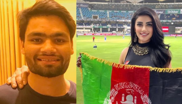 Afghan Mystery Fan Girl Wazhma Ayoubi Meets Rinku Singh on His Birthday, Shares PIC Afghan Mystery Fan Girl Wazhma Ayoubi Meets Rinku Singh on His Birthday, Shares PIC