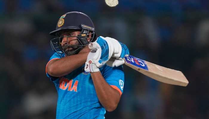 Team India captain Rohit Sharma (297) is three big hits away from reaching 300 maximums in the 50-overs format. Rohit already holds the record for smashing most sixes in international cricket, which he achieved in last World Cup 2023 match against Afghanistan. (Photo: AP)