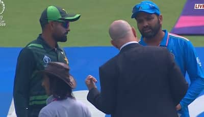WATCH: Babar Azam Booed By Indian Crowd During India Vs Pakistan Toss At Narendra Modi Stadium Cricket World Cup 2023