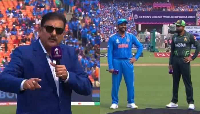 Rohit Sharma &amp; Babar Azam Can&#039;t Stop Laughing After Ravi Shastri Introduces Both Captains In Boxing Game Fashion, Video Goes Viral - Watch