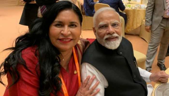 PM Modi Gifted Suit To His Mexican &#039;Sister&#039;; Here&#039;s What Ana Lilia Rivera Said Next