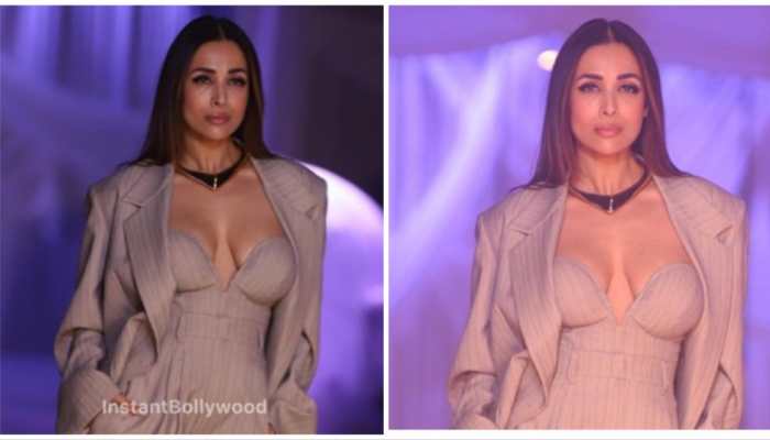 Lakme Fashion Week: Malaika Arora Exudes Boss Vibes In Sexy Bustier Top, Suit 