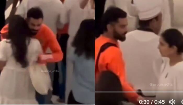 WATCH: Virat Kohli's Warm Hug To Ritika Sajdeh Goes Viral As Anushka Sharma, Prithi Ashwin Celebrate India Win Over Pakistan In CWC
