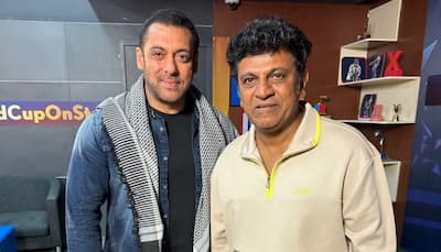 South Sensation Dr Shivarajkumar Meets Salman Khan Ahead Of 'Ghost' Release
