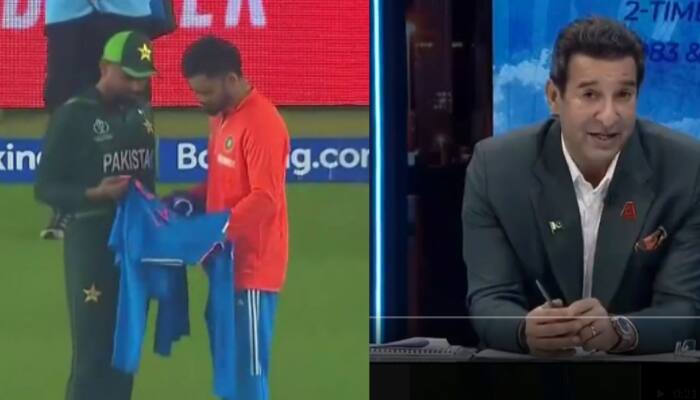 Wasim Akram Slams Pakistan Captain Babar Azam For Receiving Virat Kohli Jersey After Embarrassing Loss To India In Cricket World Cup 2023