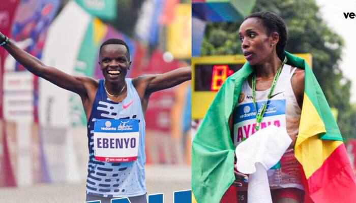 Delhi Half Marathon: Kenya's Daniel Ebenyo And Ethiopia’s Almaz Ayana Take Top Honours