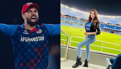 Here's How Afghanistan Cricket Team's Mystery Fan Wazhma Ayoubi Celebrated Her Team's Historic Win Against England - Watch