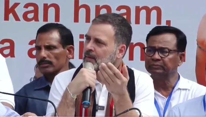 &#039;BJP Destroyed Manipur&#039;: From Poll-Bound Mizoram, Rahul Gandhi Says PM Modi More Concerned About Israel