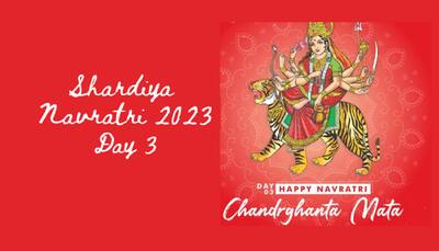 Navratri Day 3: Invoking Maa Chandraghanta for Courage and Blessings - Significance, Puja Vidhi, and Timing
