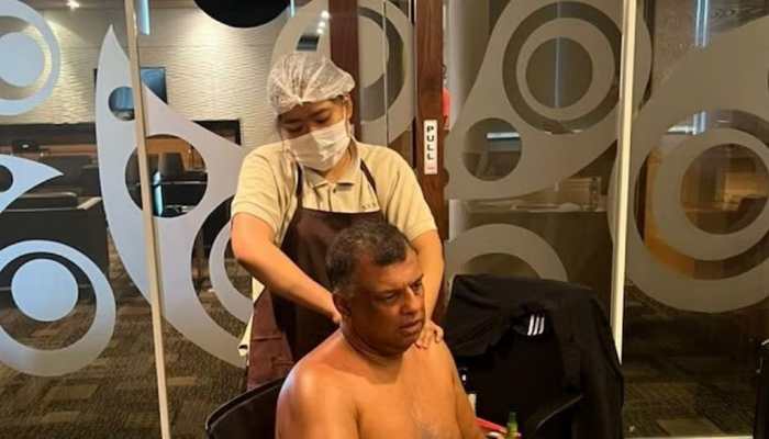 AirAsia CEO Gets Massage During Management Meeting, Sits Shirtless --Netizens Shocked