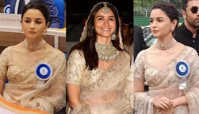 Fans Are In Love As Alia Bhatt Repeats Her Wedding Saree, Stuns In Ivory At National Film Awards
