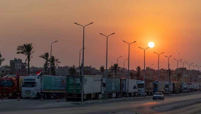 Egypt Agrees To Allow Humanitarian Aid Into Gaza Amid Israel-Hamas War 