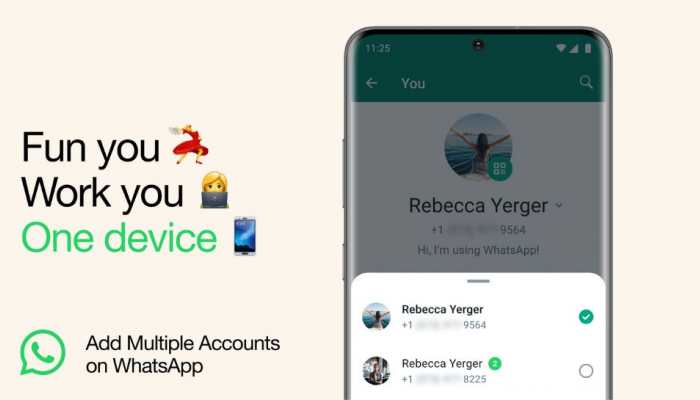 WhatsApp Now Allows Easy Switching Between Multiple Accounts On Same Phone App; Check How To Do It