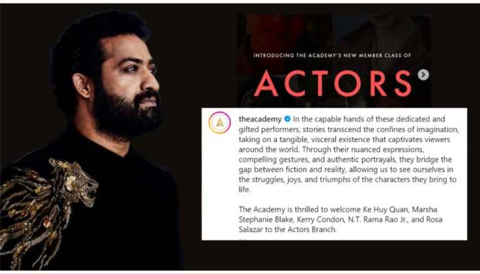 Academy Welcomes RRR Star Jr NTR To Actors Branch, Fans Say 'Pride Of Indian Cinema'