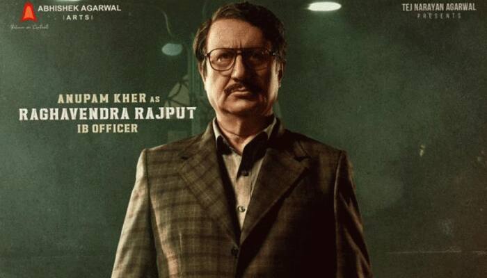 Anupam Kher Thrilled To Be Part Of Ravi Teja's Heist Actioner Tiger Nageswara Rao