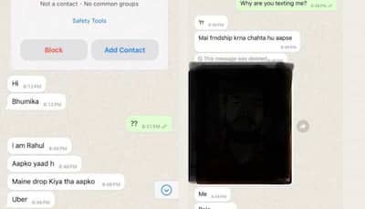 'Mai Frndship Karna Chahtha Hu Aapse': Woman Passenger Receives Inappropriate Messages from Uber Driver After Ride; Company Responds
