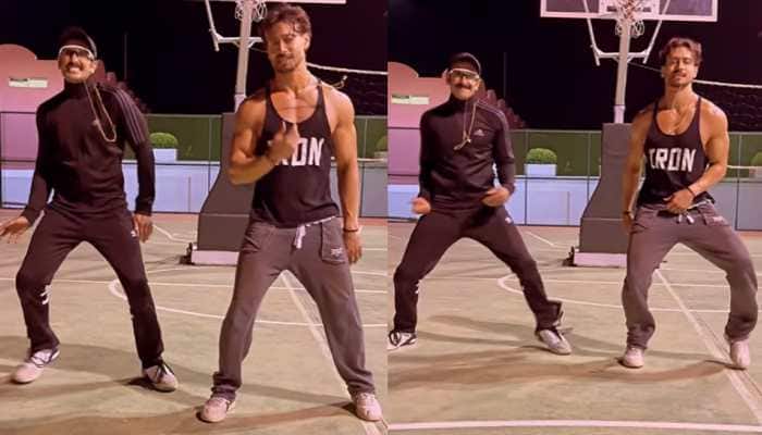 Ranveer Singh Shakes A Leg With Tiger Shroff On &#039;Ganapath&#039; Song Hum Aaye Hain: Watch