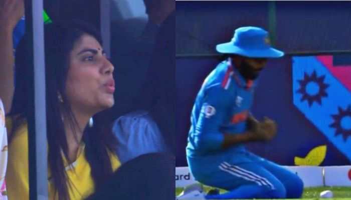 Watch: Ravindra Jadeja Drops Simple Catch, Wife Rivaba Jadeja&#039;s Disappointing Reaction Goes Viral