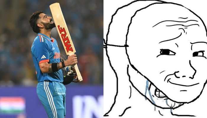 'Mai Rou Ya Hasu...', Virat Kohli Misses Record-Breaking Century, But Team India Beat New Zealand - Social Media React