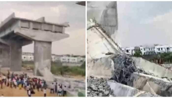 Under Construction Bridge Collapses In Gujarat&#039;s Palanpur