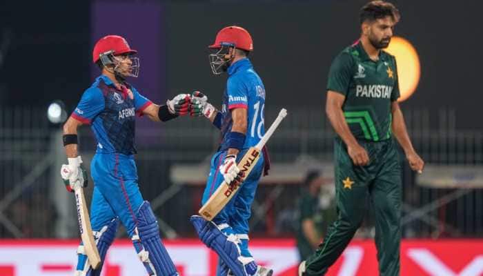 Afghanistan's successful chase of 283 against Pakistan in the ICC Cricket World Cup 2023 is their highest successful chase in ODIs and their previous highest was 274 against UAE in Dubai, back in 2014. Afghanistan scored 286 runs against Pakistan, which is the second-highest total by Afghanistan in ODI World Cups. Their highest total is 288, scored against West Indies at Leeds in 2019. (Photo: AP)