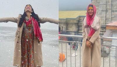 Jacqueline Fernandez Seeks Blessings At Kedarnath, Drops Wholesome Pictures Post Darshan