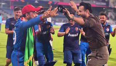 WATCH: Rashid Khan’s Dance With Irfan Pathan Goes Viral After Afghanistan’s Shock Win Over Pakistan In ICC Cricket World Cup 2023