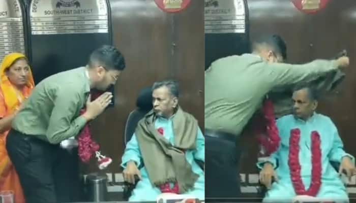 IAS Officer Lets Priest Sit On His Chair, Welcomes With Folded Hands; Sparks Controversy - Watch
