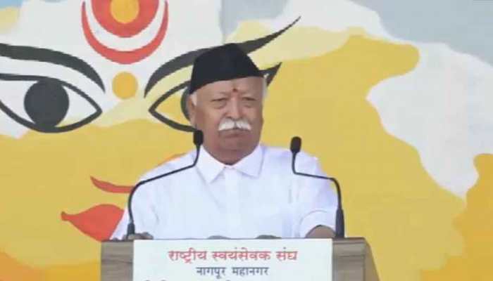 On Vijayadashmi, Mohan Bhagwat Slams 'Cultural Marxists', Cautions People Against Divisive Forces